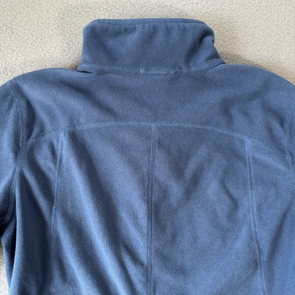 The North Face Jacket Womens Small Blue TKA 100 Fleece Full Zip Hoodie Thumbhole - Picture 16 of 16